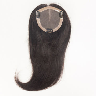 Natural Real Virgin Remy Ladies Women'S Toupee Wigs Human Hair Replacement Transparent Lace Topper
