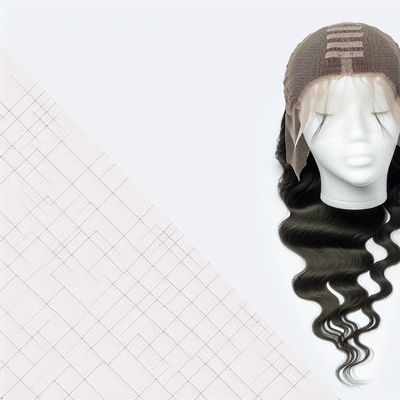 Pre-Plucked Peruvian Human Hair Lace Wig with Swiss Lace